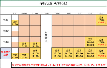 本日レディースデー！！